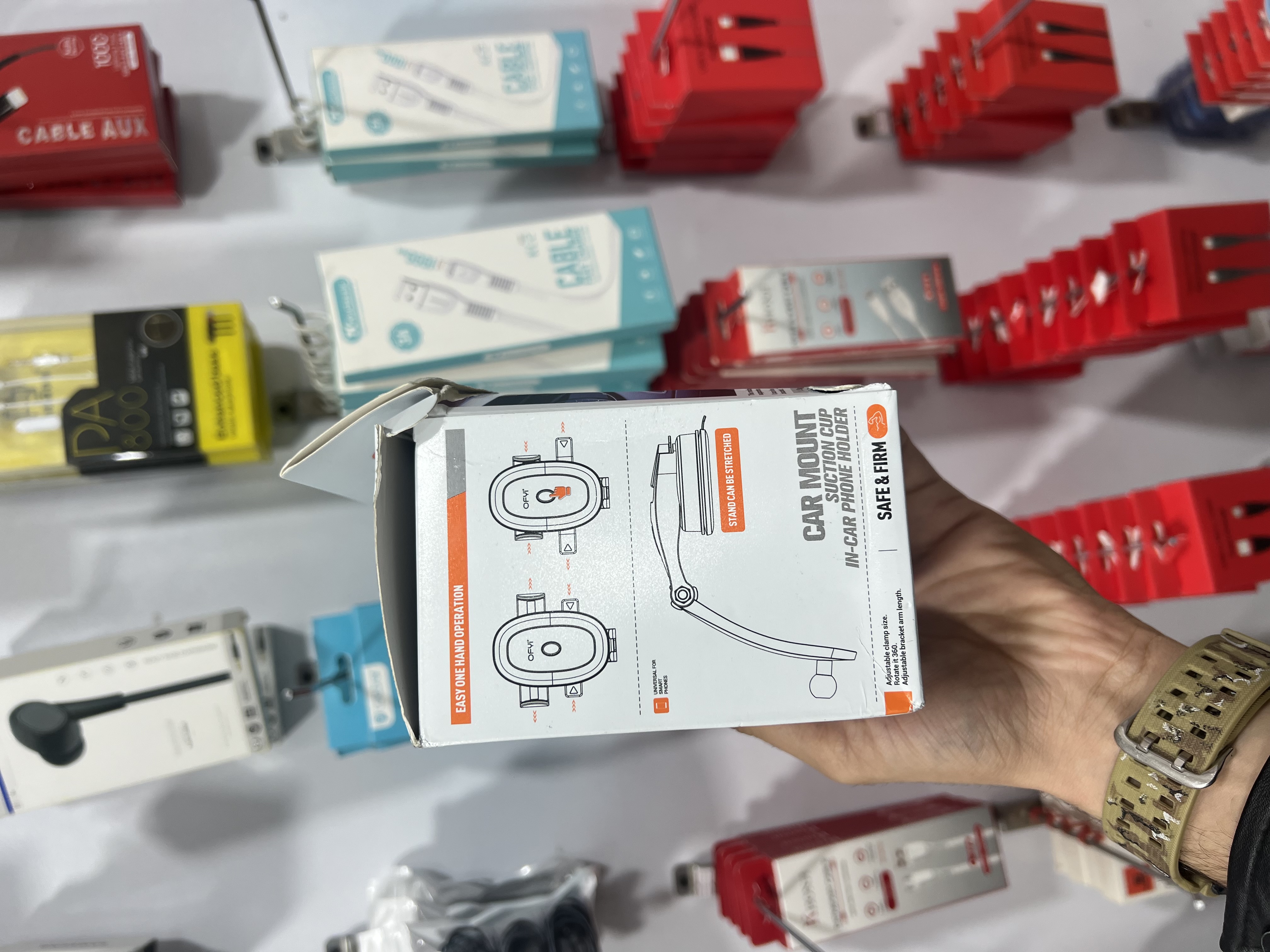 نمای بغل هولدر